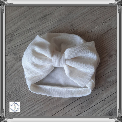 XXL bow turban in mesh fabric 2 colors